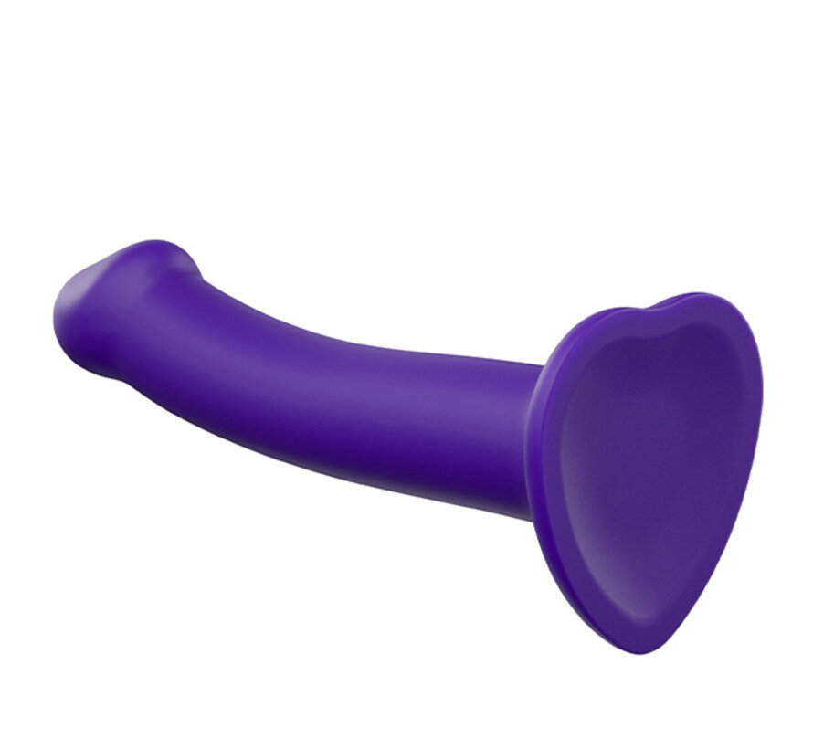 Strap-On-Me - Semi-Realistische Dual Density Buigzame Dildo Paars L