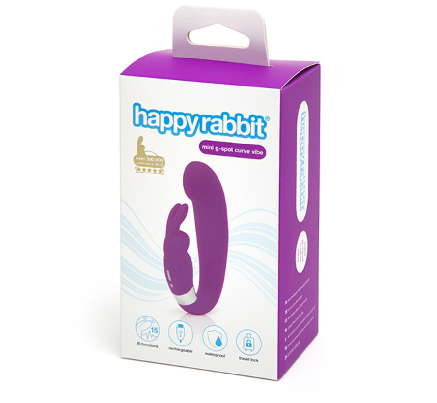 Happy Rabbit - G-Spot Clitoral Curve Vibrator