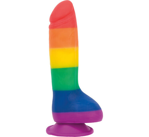 Addiction Addiction - Justin 20 cm Dong Regenboog