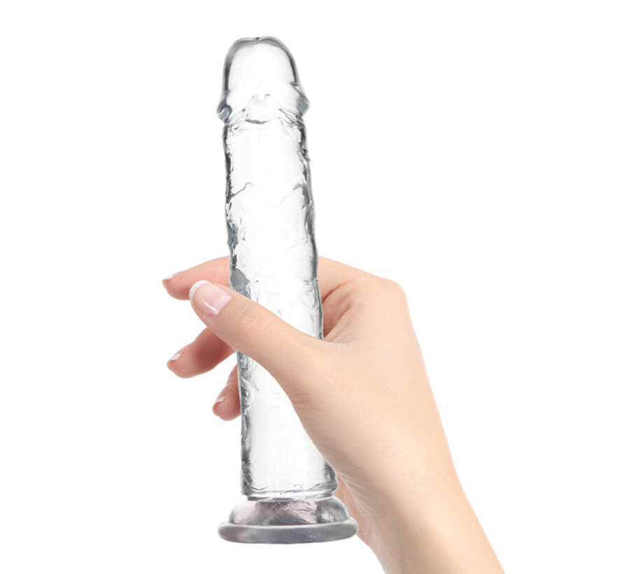 Addiction - Crystal Addiction Vertical Dildo (No Balls) 23 cm