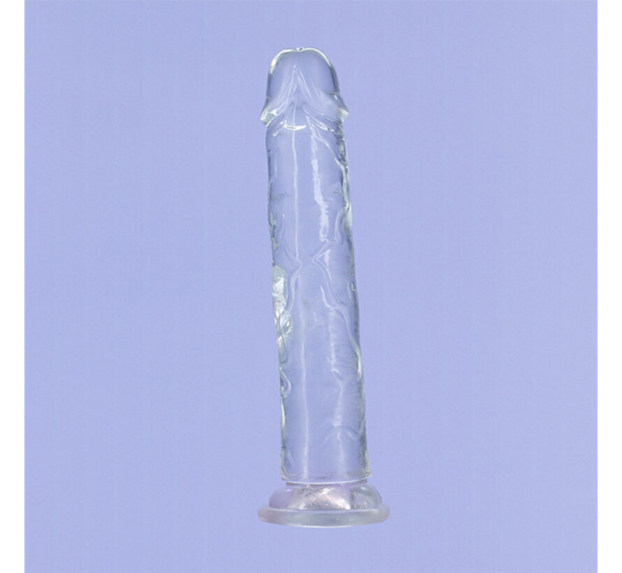 Addiction - Crystal Addiction Vertical Dildo (No Balls) 23 cm