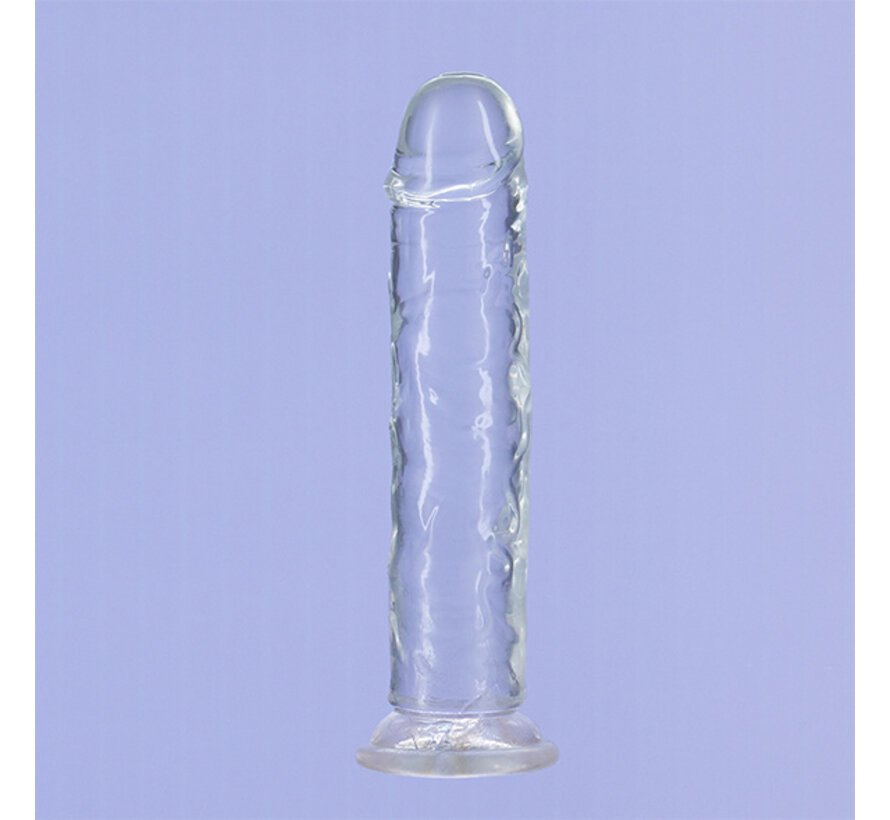 Addiction - Crystal Addiction Vertical Dildo (No Balls) 18 cm