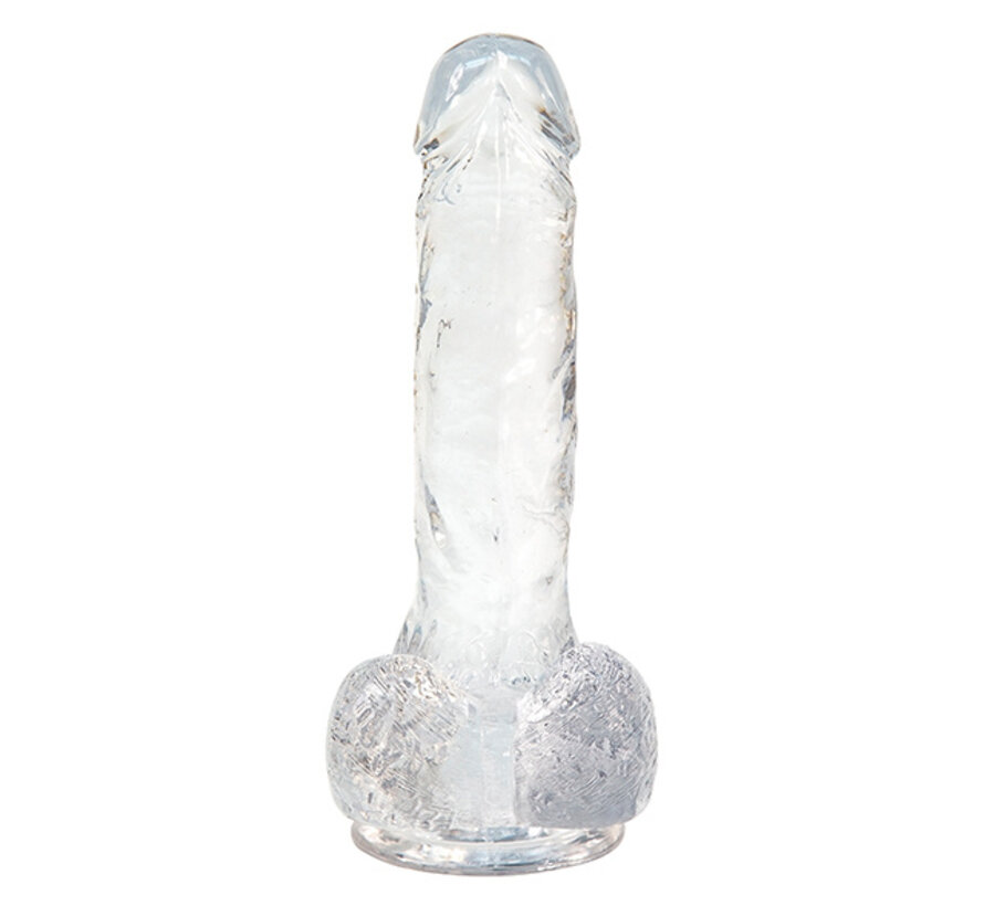 Addiction - Crystal Addiction Transparant Dong 18 cm
