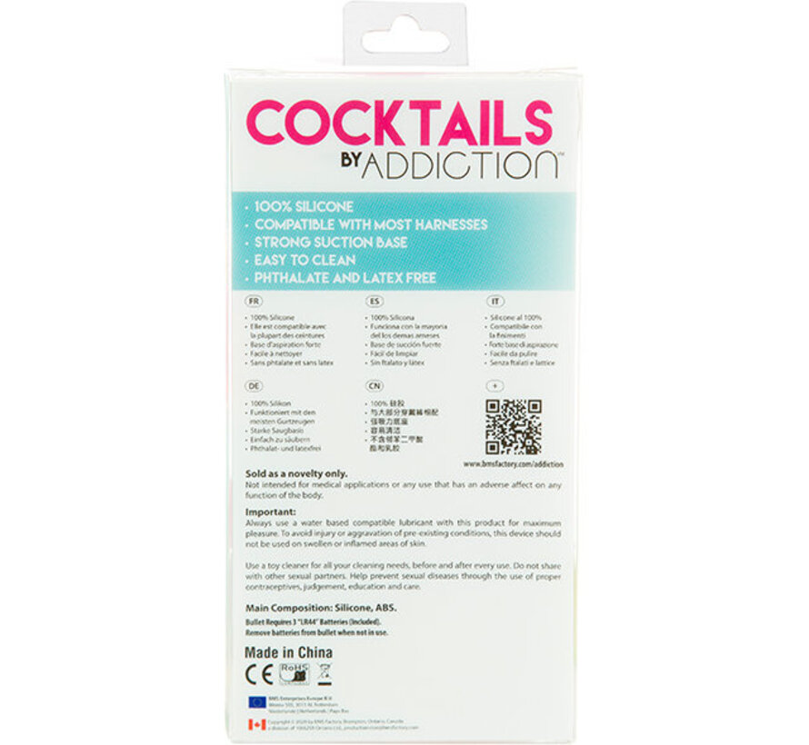 Addiction - Cocktails Dildo 14 cm Mint Mojito