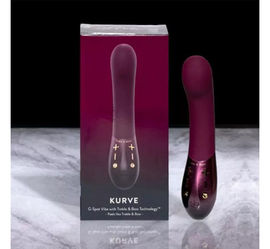 Hot Octopuss - Kurve G-Spot Vibe with Treble and Bass Technology