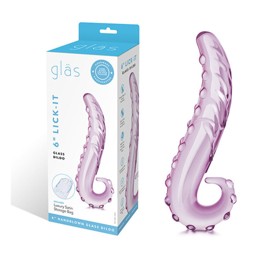 Glas - Lick It Glass Dildo