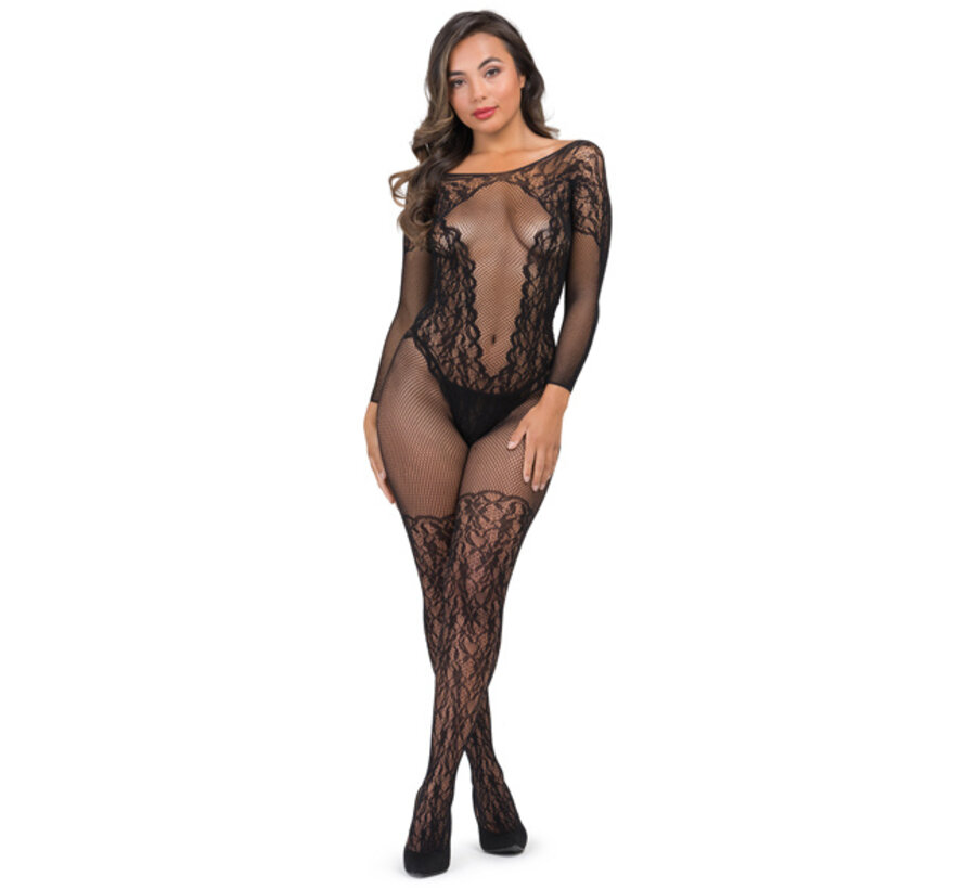 Fifty Shades of Grey - Captivate Spanking Bodystocking One Size