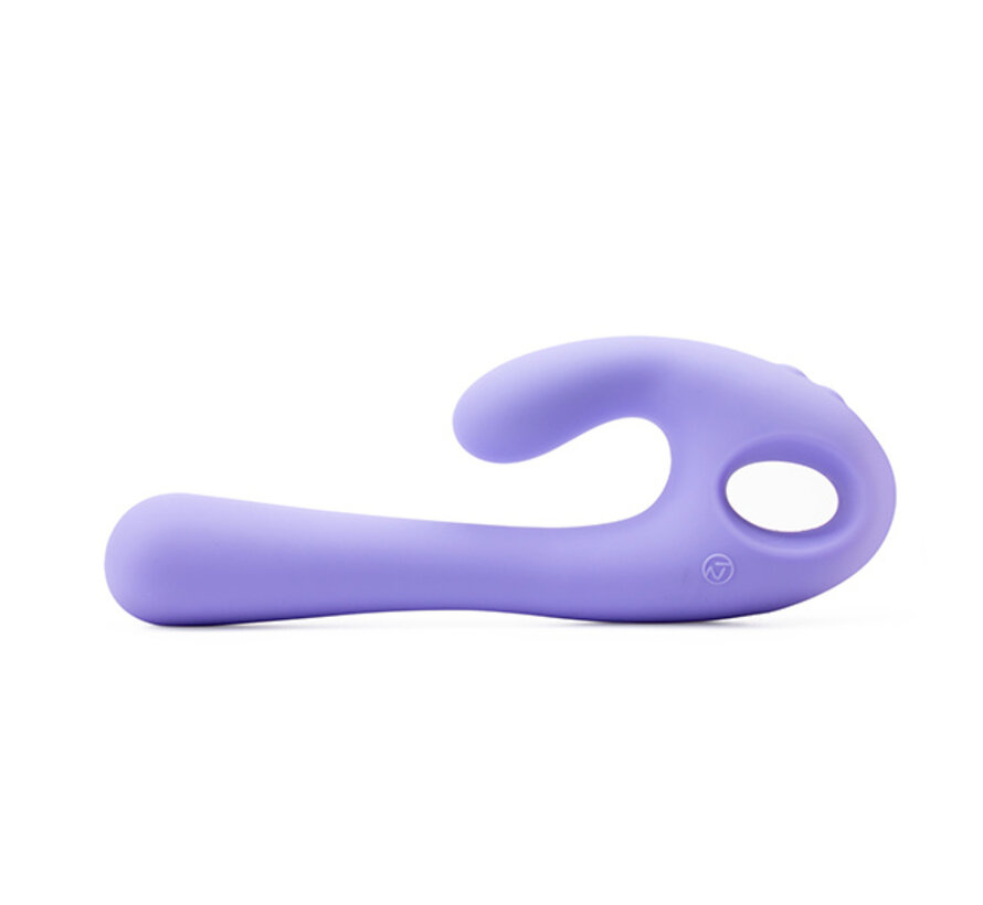 Nomi Tang - Flex Bi Bendable Dual Stimulation Vibrator Paars