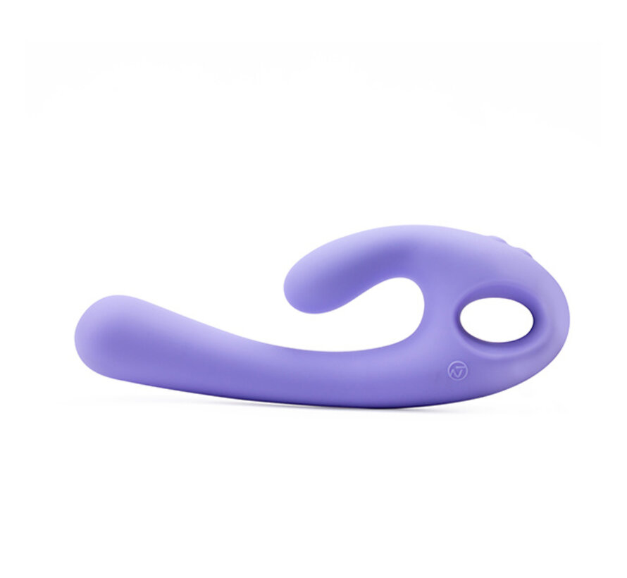 Nomi Tang - Flex Bi Bendable Dual Stimulation Vibrator Paars