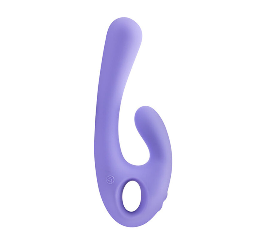 Nomi Tang - Flex Bi Bendable Dual Stimulation Vibrator Paars