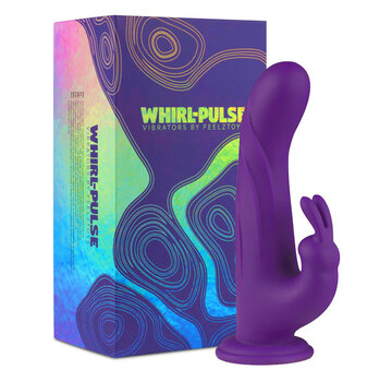 FeelzToys FeelzToys - Whirl-Pulse Roterende Rabbit Vibrator & Afstandsbediening Paars