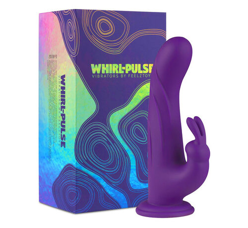 FeelzToys FeelzToys - Whirl-Pulse Roterende Rabbit Vibrator & Afstandsbediening Paars