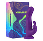 FeelzToys - Whirl-Pulse Roterende Rabbit Vibrator & Afstandsbediening Paars