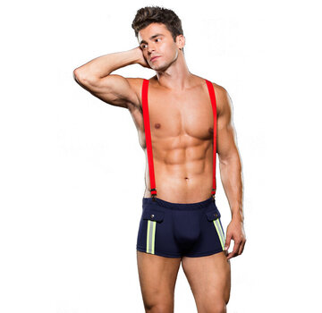 Envy Envy - Fireman Bottom with Suspenders 2 Pc M/L