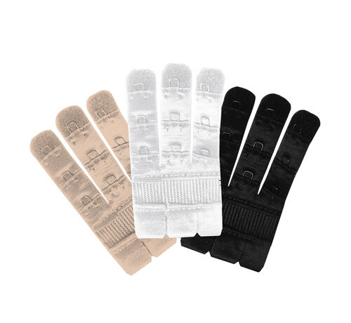 Bye Bra Bye Bra - BH Verlengers 3-Haaks 3 Kleuren