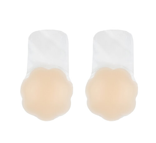 Bye Bra Bye Bra - Siliconen Pull-Ups Lichte Huidskleur XL