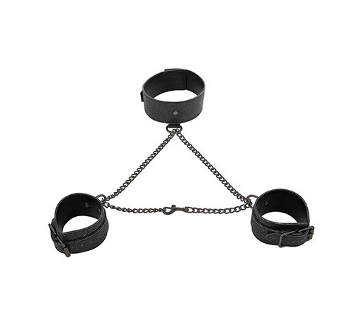 Sportsheets Sportsheets - Sex & Mischief Shadow Sparkle Halsband en Boeien Set