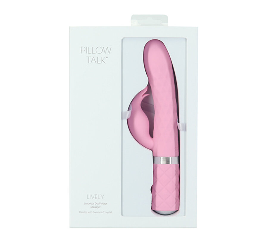 Pillow Talk - Lively Rabbit Vibrator Roze