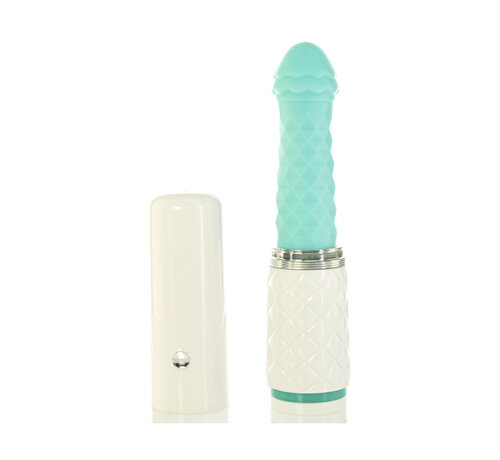 Pillow Talk Pillow Talk - Feisty Thrusting Vibrator Blauwgroen