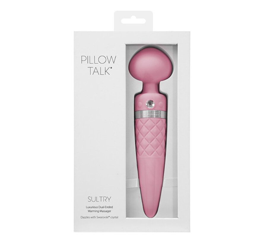 Pillow Talk - Sultry Wand Massager Roze