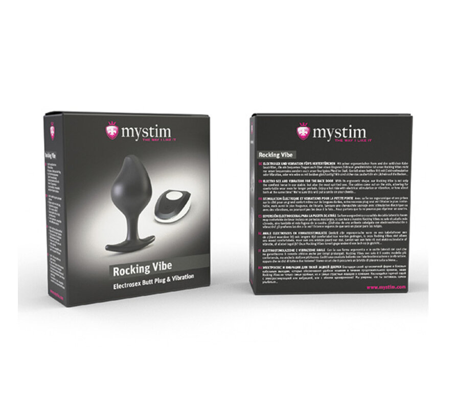 Mystim - Rocking Vibe Butt Plug S