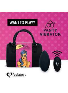 FeelzToys FeelzToys - Panty Vibe Remote Controlled Vibrator Zwart