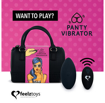 FeelzToys FeelzToys - Panty Vibe Remote Controlled Vibrator Zwart