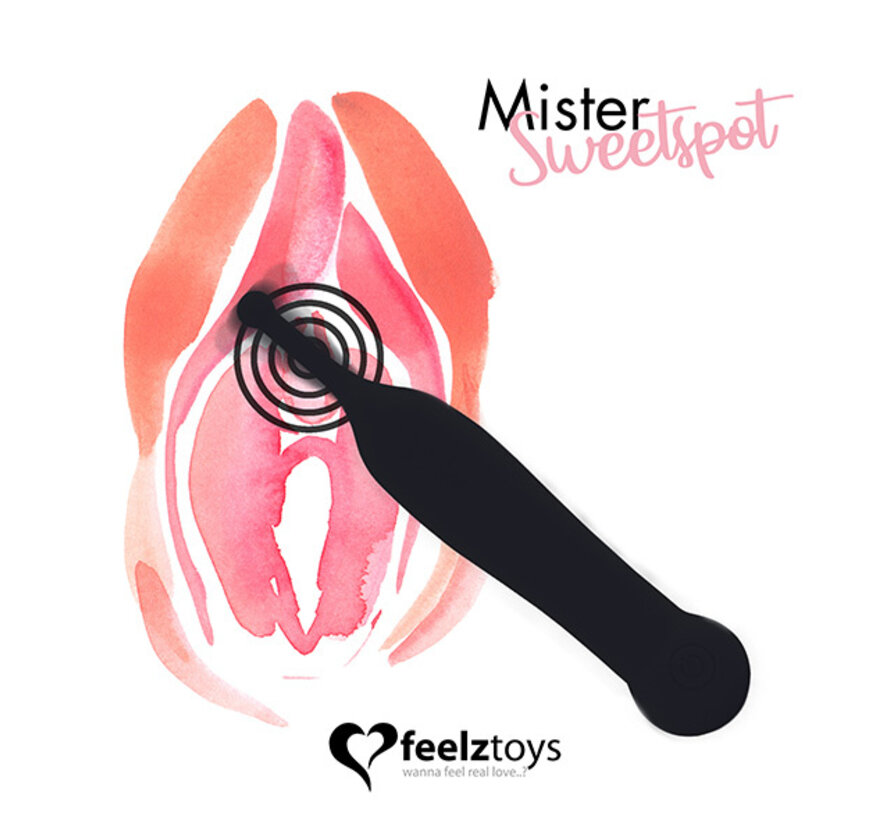 FeelzToys - Mister Sweetspot Clitorale Vibrator Zwart
