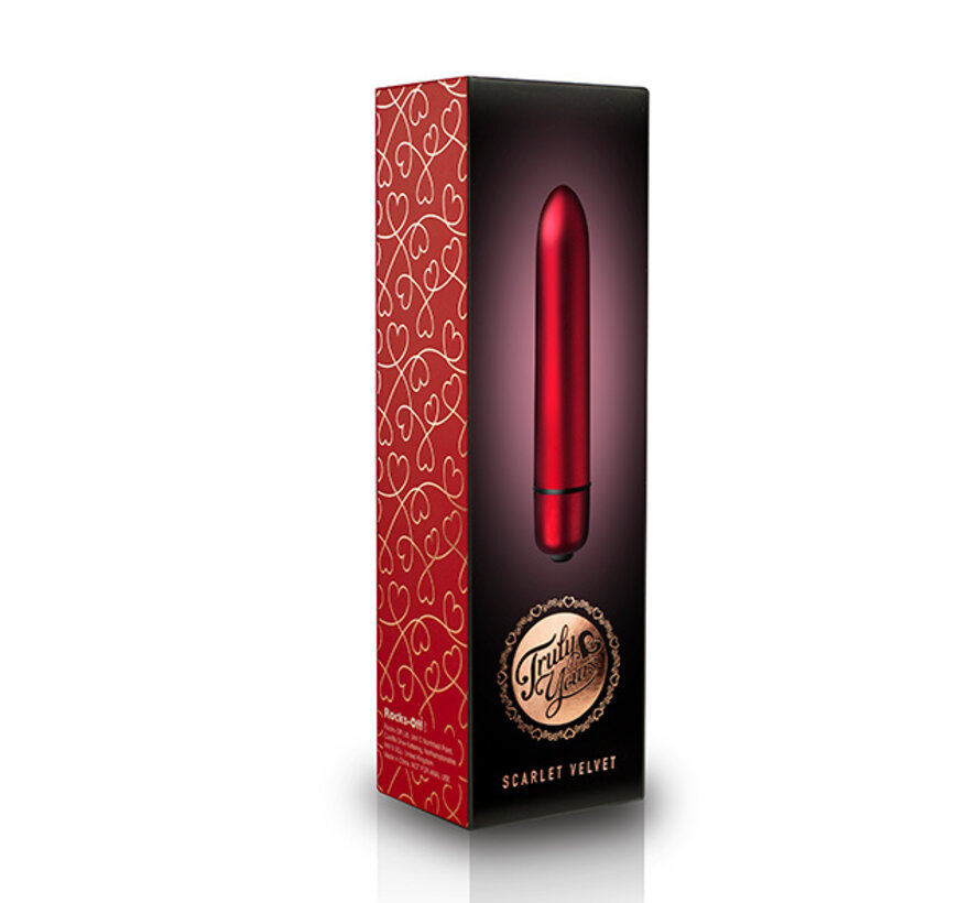 Rocks-Off - Truly Yours Vibrator Scarlet Velvet