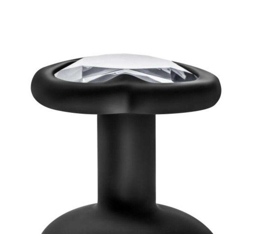 Temptasia - Bling Anaalplug - Medium - Zwart
