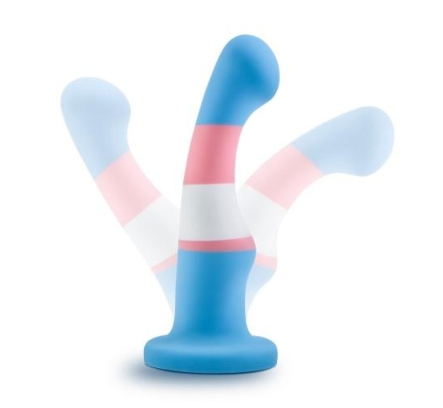 Avant - Pride Siliconen Dildo Met Zuignap - True Blue