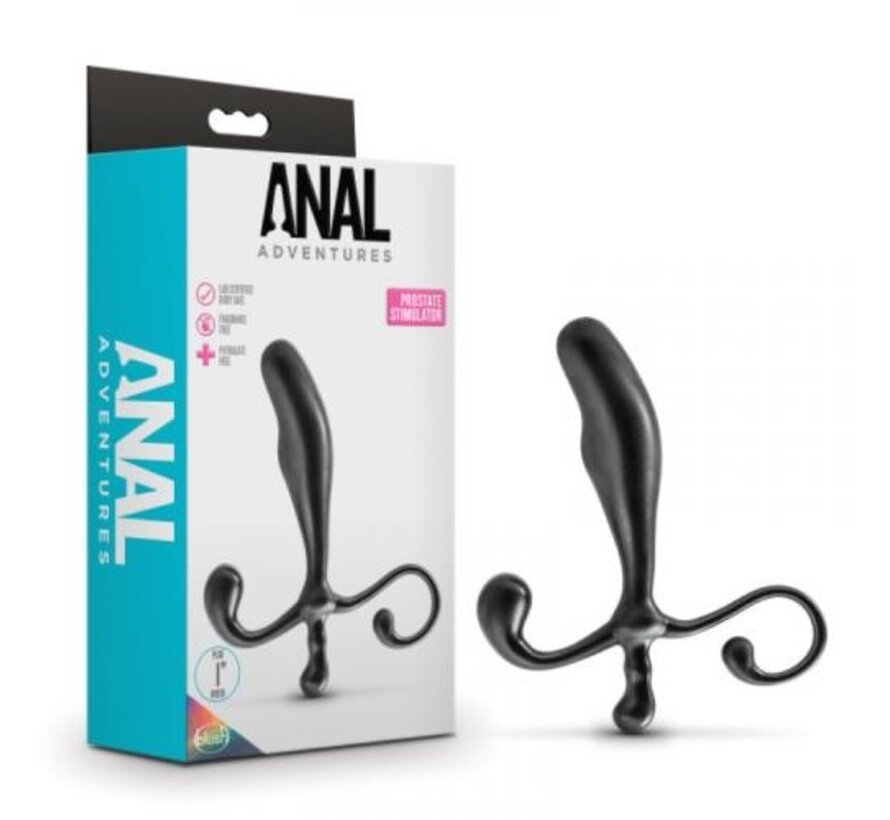 Anal Adventures - Prostaat Stimulator - Zwart