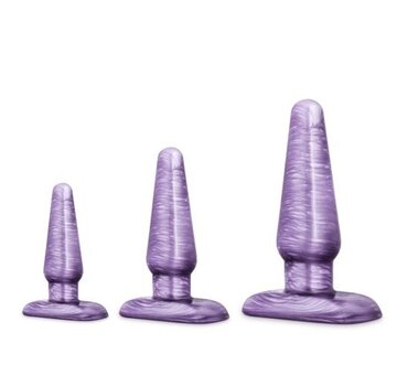 B Yours B Yours - Anaal Plug Set - Purple Swirl