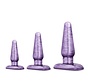 B Yours - Anaal Plug Set - Purple Swirl