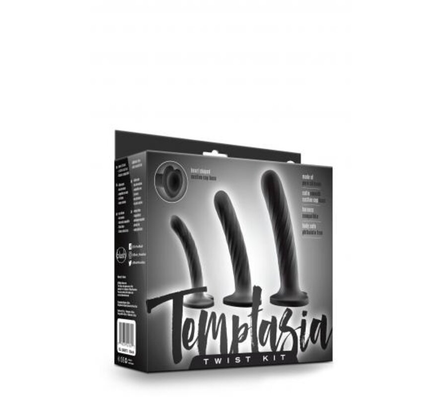 Temptasia - Twist Dildo Kit - Set Van 3