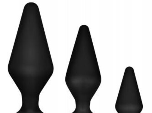 Anal Adventures Anal Adventures Platinum - Siliconen Anaal Plug Set