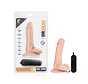 Dr. Skin - Dr. Spin Realistische Dildo Met Zuignap 15 cm - Vanilla