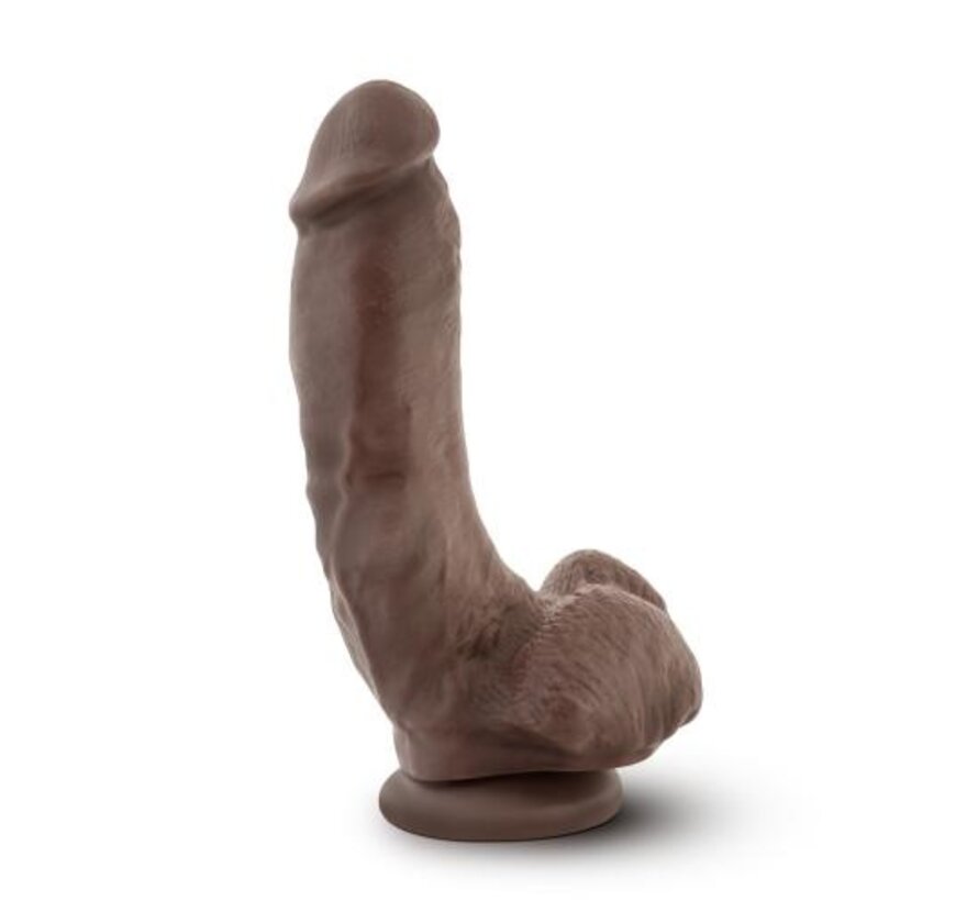 Dr. Skin - Mr. Mayor Dildo Met Zuignap 21 cm - Chocolate