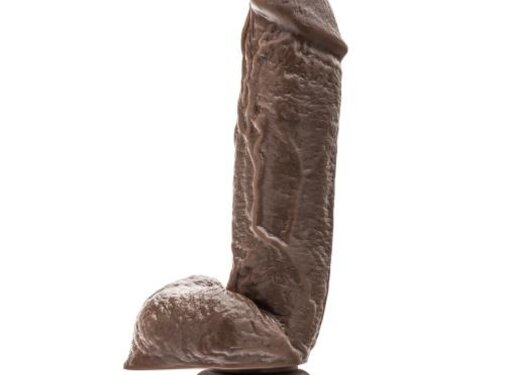 Dr Skin Dr. Skin - Mr. D. Dildo Met Zuignap 21 cm - Chocolate