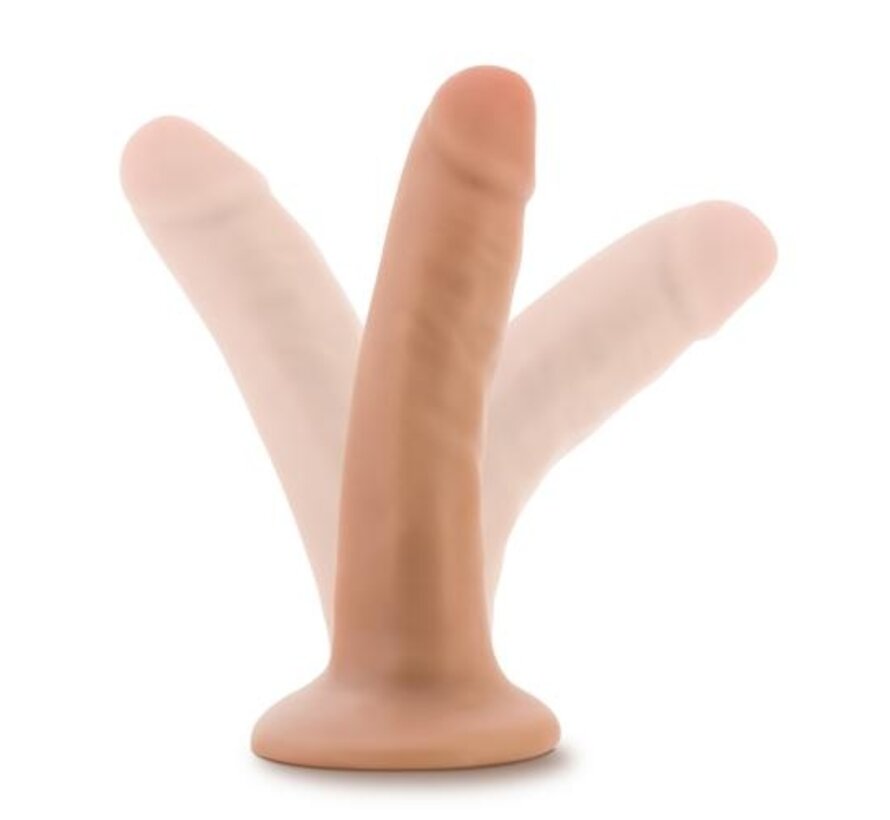 Dr. Skin - Realistische Dildo Met Zuignap 14 cm - Vanille