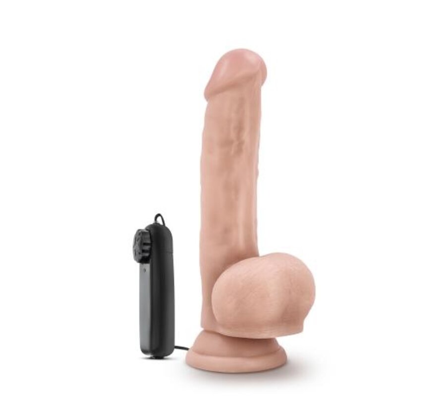 Dr. Skin - Dr. Jay Vibrator Met Zuignap 22 cm - Beige