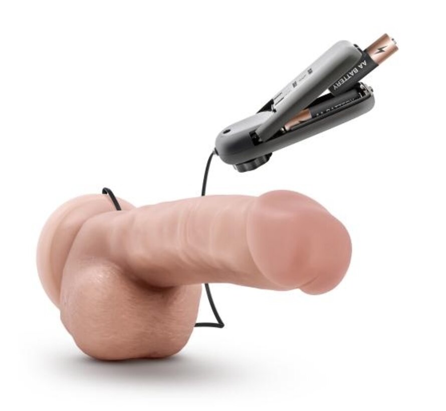 Dr. Skin - Dr. Jay Vibrator Met Zuignap 22 cm - Beige