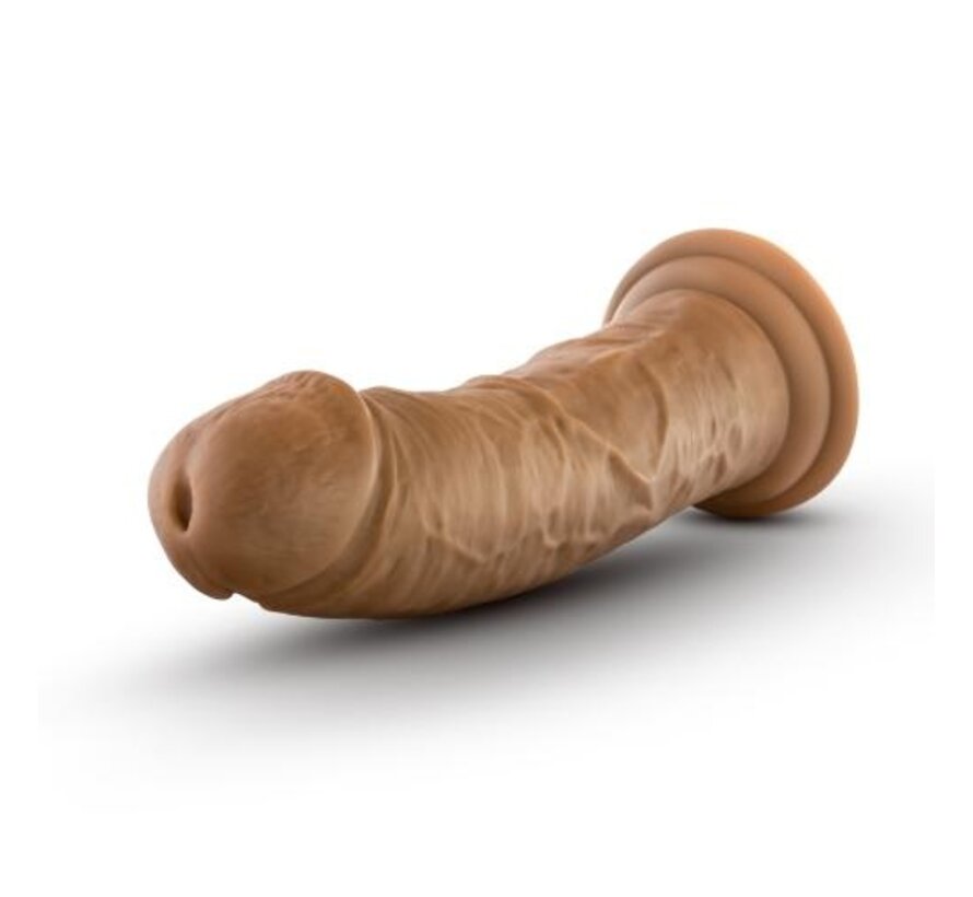 Dr. Skin - Realistische Dildo Met Zuignap 20 cm - Mocha