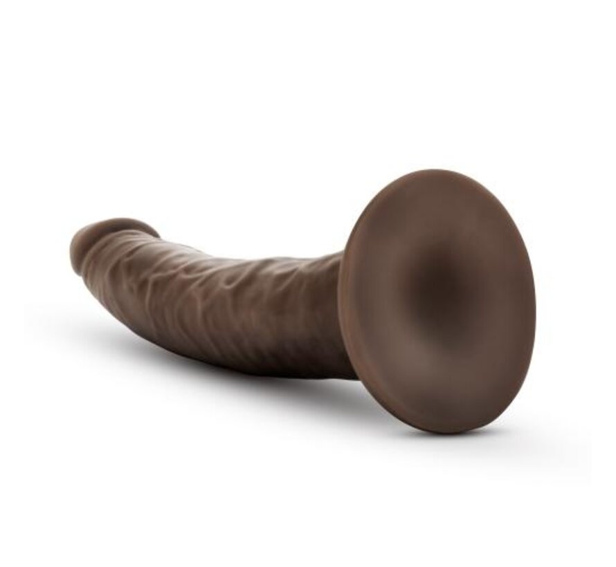 Dr. Skin - Realistische Dildo Met Zuignap 19 cm - Chocolate