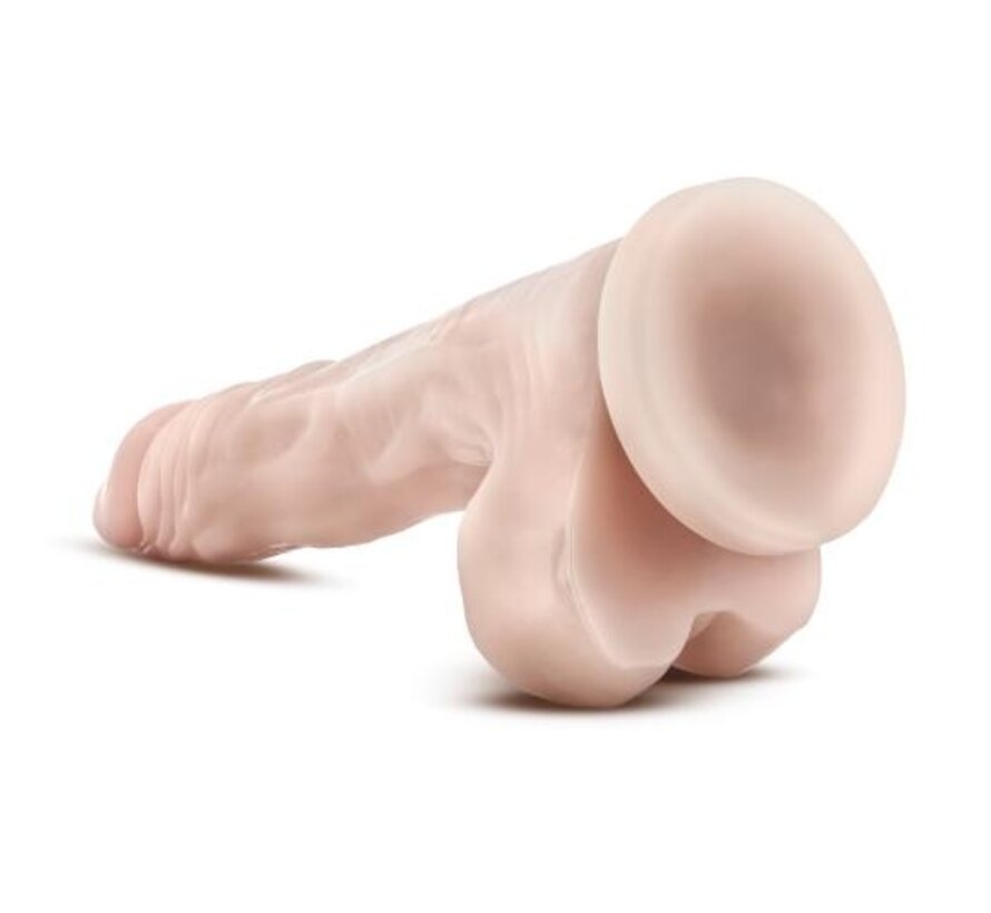 Dr. Skin - Realistische Dildo Met Zuignap 21 cm - Beige