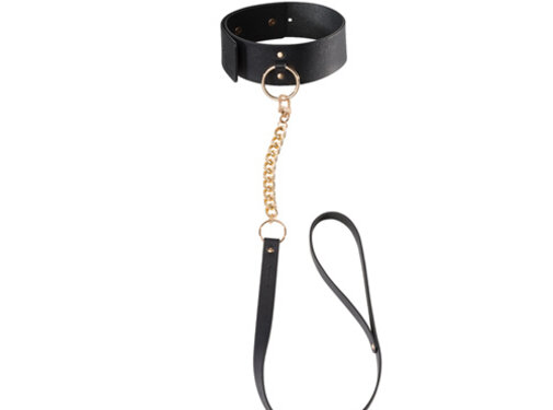 MAZE MAZE Kunstleren Halsband Met Riem