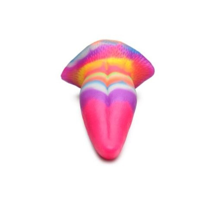 Glow-in-the-dark Unicorn Tongue Dildo