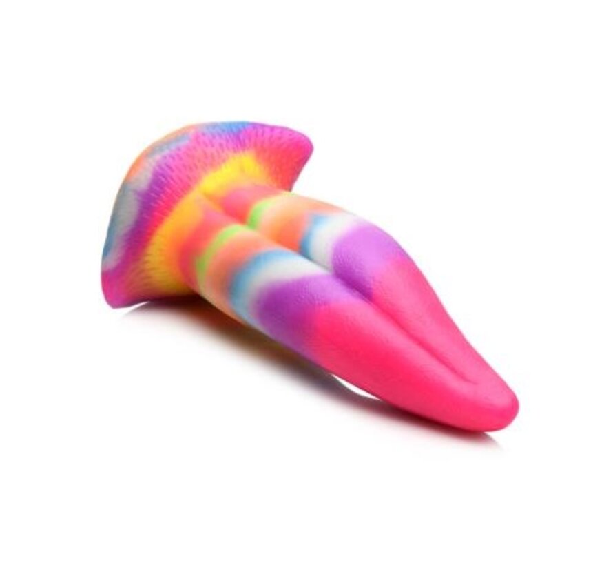 Glow-in-the-dark Unicorn Tongue Dildo