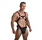 Heathen Harness L/XL - Zwart, Rood