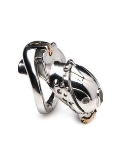 Master Series Entrapment Deluxe Locking Chastity Cage